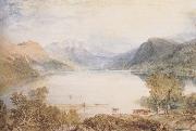 Joseph Mallord William Truner Ullswater from Gowbarrow Park Walter Fawkes Gallery(mk47) oil on canvas